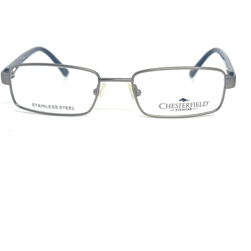 Chesterfield CH460 1J1 Gunmetal Rectangular Mens Eyeglasses Frames‎ H1220